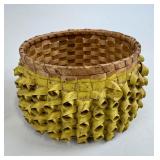 MI'KMAQ PORCUPINE BASKET
