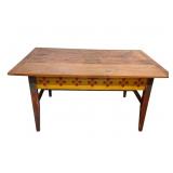 BENCH-MADE HARVEST TABLE
