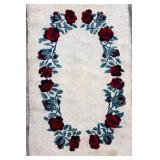 FLORAL HOOKED RUGS