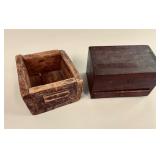 TRAVELLING WRITING BOX AND DRAWER