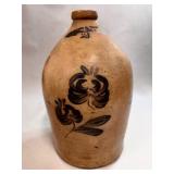 WELDING & BELDING STONEWARE 2 GALLON JUG