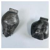 PEWTER ICE CREAM MOLDS