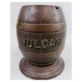 VULCAN LIQUEUR BARREL TRADE SIGN