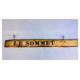 LE SOMMET