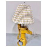 CAST IRON HAND PUMP LAMP