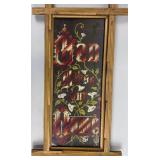 FRAMED NEEDLEWORK 'GOD BLESS OUR HOME'