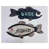 ADIRONDACK FISH SHACK SIGNS