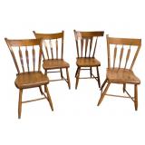 SET OF ARROWBACK CHAIRS