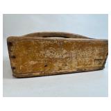 PAINTED PINE CUTLERY TRAY