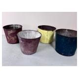 PAINTED QUEBEC SAP BUCKETS