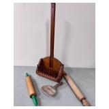 ANTIQUE AND VINTAGE WOODEN WARE