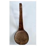 EARLY BURL MAPLE SKIMMING LADLE