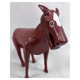 EDDIE MONDAGGIO FOLK ART HORSE