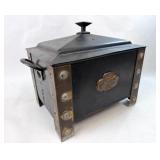 ARTS & CRAFTS KINDLING OR ASHES BOX