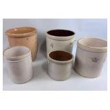 STONEWARE CROCKS