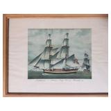 LITHOGRAPH OF THE CATHARINA