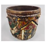 ELABORATE MEMORY WARE CROCK