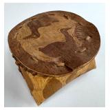DECORATED MI'KMAQ STORAGE BOX