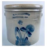 W.E.WELDING 2 GALLON STONEWARE CROCK