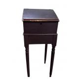 SLANT FRONT DESK ON STAND