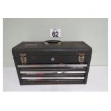 Metal Tool Box w/ Contents