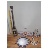 Seaside Beach Decor w/ Mirror, Sign & More