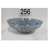 Indiana Carnival Glass - Iridencent Blue Bowl