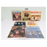 Vtg LP Beatles Vinyl Records