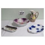 China Bowl & Vtg Trays