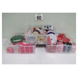 3 Bins Full Craft Ribbon