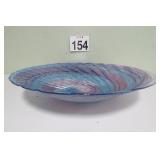 Art Glass Bowl 16'w