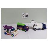 Corgi Die Cast & 2 Astro Van's 1980's