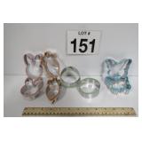 Set Of 8 New Easter Cookie Cutters
