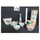 Vintage Vases, Sugar & Creamer Set & More