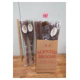 Cinnamon Orange Scented Brooms 15 Total