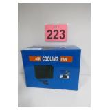 Air Cooling Fan w/ 12v Car Plug