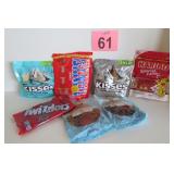 Candy Lot - Hershey Kisses & More - In Date