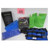 Workout / Sports Lot - Elbow Pads, Ice Pack & More