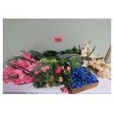 Faux Lg Lot Flowers & Greenery