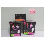 Kotex 5x Leak Shield & Tampons