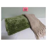Pair Of Throw Blankets