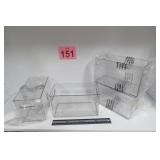 Set Of 4 Stackable Bins 4.5x6x10'