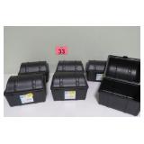 6 Treasure Chests Plastic