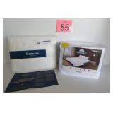 Full sz Duvet Cover & 2pk Flat Sheets