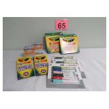 Markers, Colored Pencils, Crayons