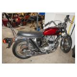 1976 Triumph Bonneville less than 13000 miles