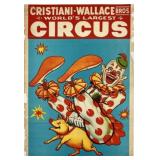 CRISTIANI-WALLACE CIRCUS POSTER
