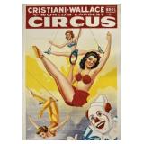 CRISTIANI-WALLACE CIRCUS POSTER