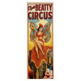 CLYDE BEATTY CIRCUS POSTER