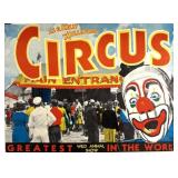AL G. KELLY AND MILLER BROS. CIRCUS POSTER
